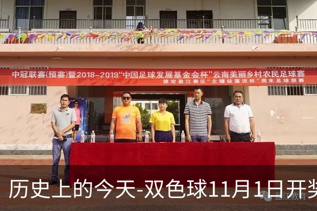 历史上的今天-双色球11月1日开奖号码汇总